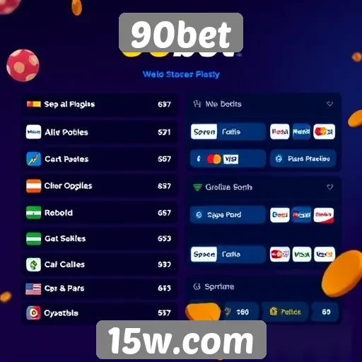 Exploração das opções de pagamento no 90bet